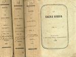 La sacra bibbia secondo la volgata tradotta da M.Antonio Martini. Il Nuovo Testamento. Vol.I, IV, VII