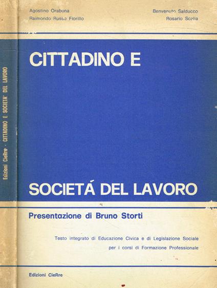 Cittadino e società del lavoro - copertina