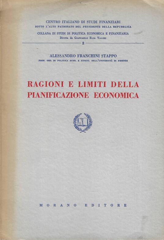 Ragioni e limiti della pianificazione economica - copertina