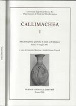Callimachea I