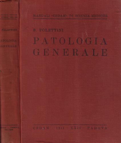 Patologia generale - copertina