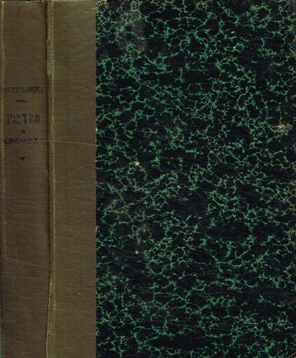 Pietro il grande - copertina
