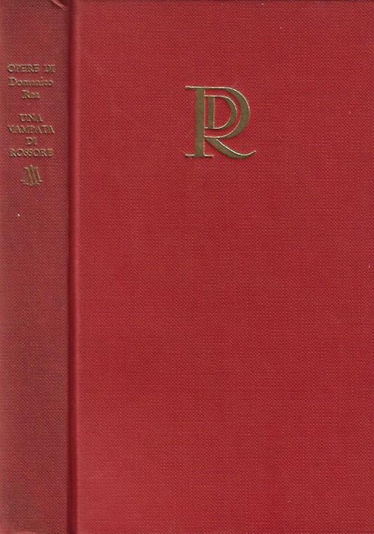 Una vampata di rossore - copertina