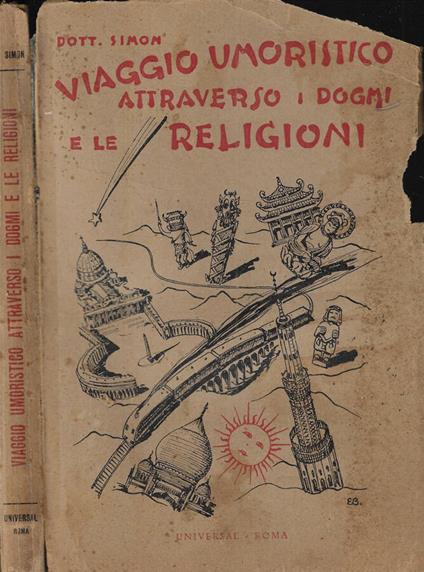 Viaggio Umoristico attraverso i dogmi e le religioni - copertina
