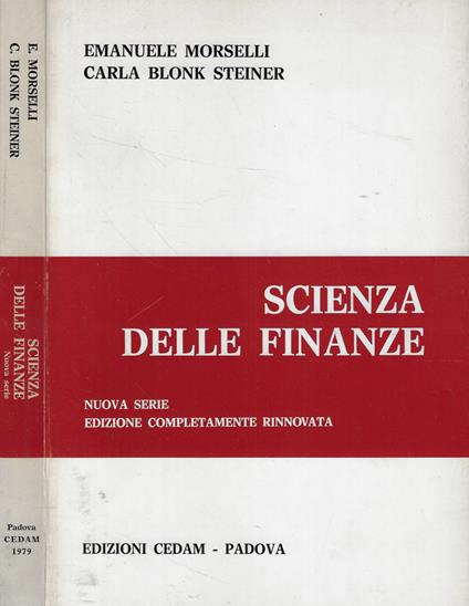Scienze delle finanze - copertina