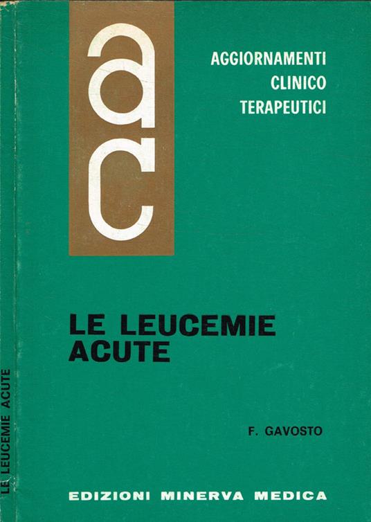 Le leucemie acute - copertina