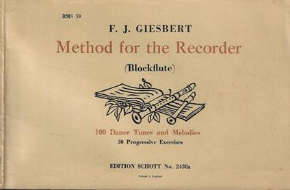 Method for the Recorder - copertina