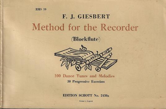 Method for the Recorder - copertina