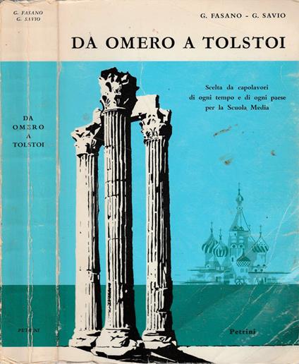 Da Omero a Tolstoi - copertina
