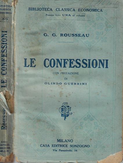 Le confessioni - copertina