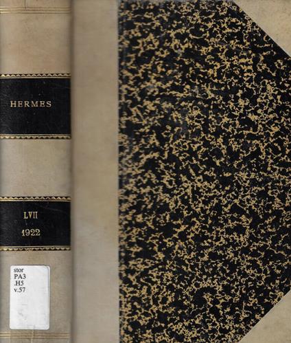 Hermes Anno 1922 - copertina