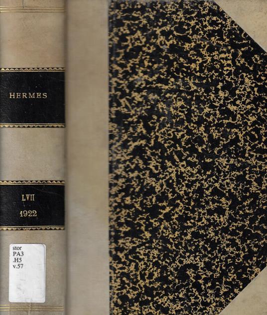 Hermes Anno 1922 - copertina