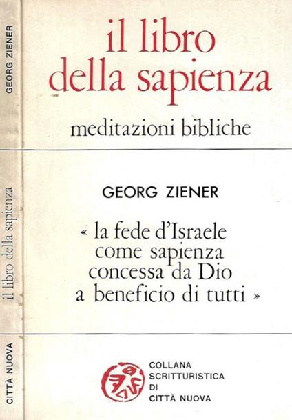 Il libro della Sapienza - copertina