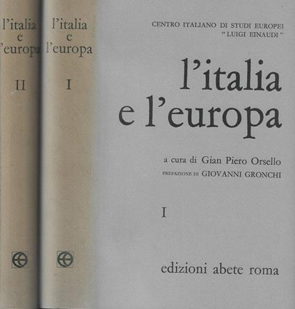 L' Italia e l'Europa - copertina