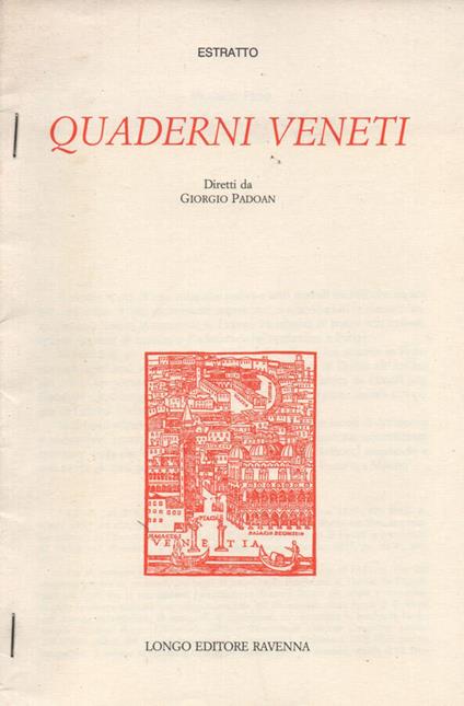 Quaderni Veneti - copertina