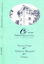 Il Caffè n 3 Giovanni Verga-Katherine Mansfield-Voltaire