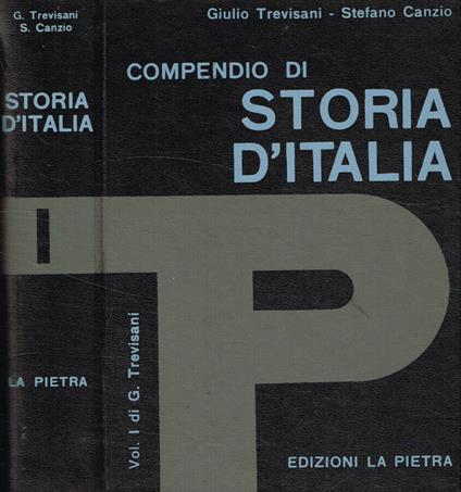 Compendio di Storia d'Italia. Vol.I - copertina