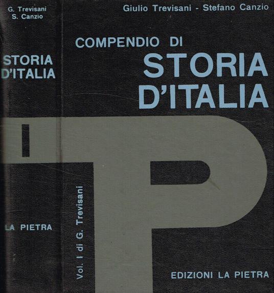 Compendio di Storia d'Italia. Vol.I - copertina