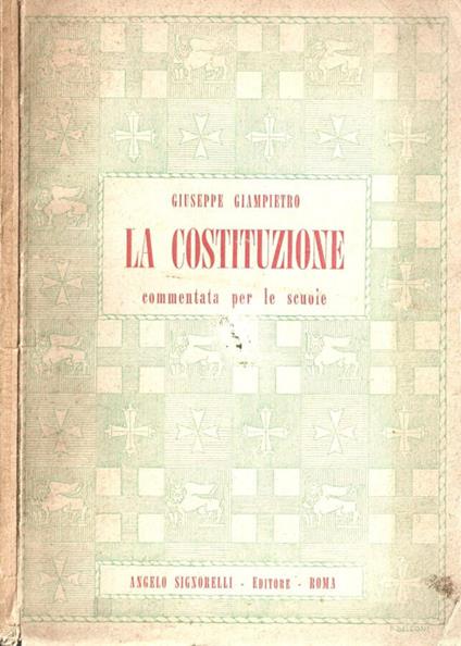 La Costituzione - copertina