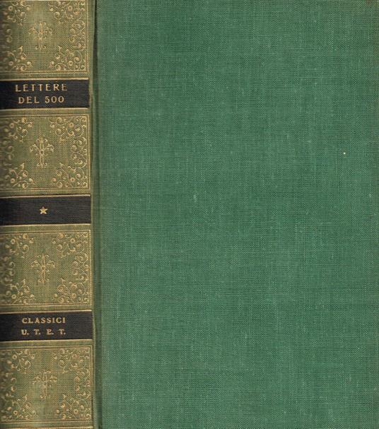 Lettere del cinquecento - copertina