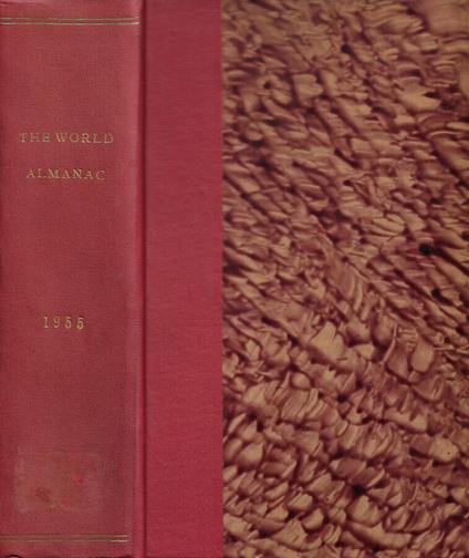 The World Almanac and Book of Facts for 1955 - copertina