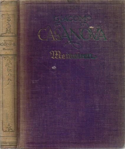 Giacomo Casanova - copertina