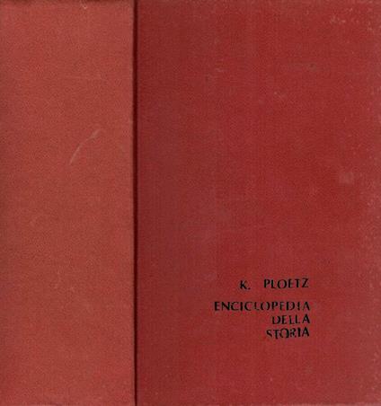 Enciclopedia della storia - copertina