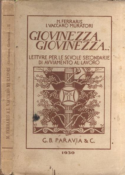 Giovinezza, giovinezza Vol. II - copertina