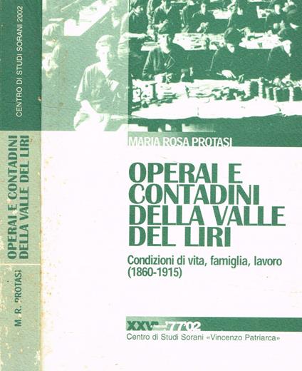Operai e contadini della valle del Liri - copertina