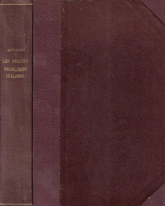 Les grands problemes italiens - copertina