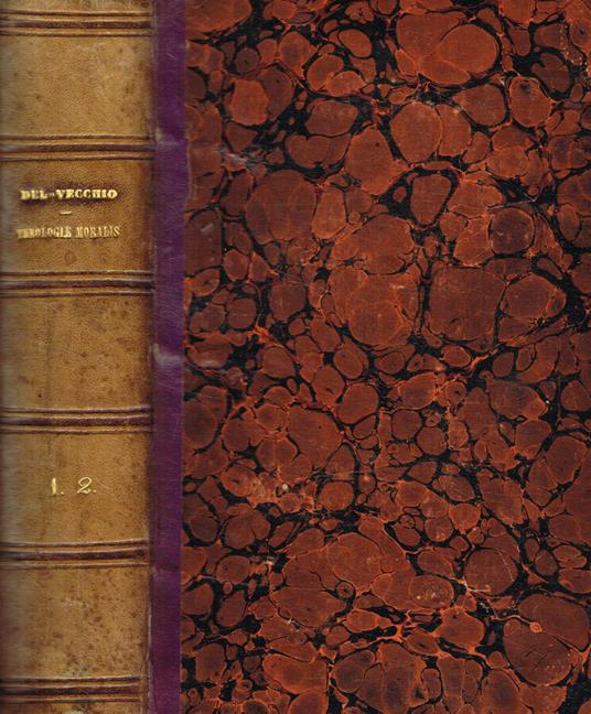 Compendium theologiae moralis universe vol.I, II - copertina