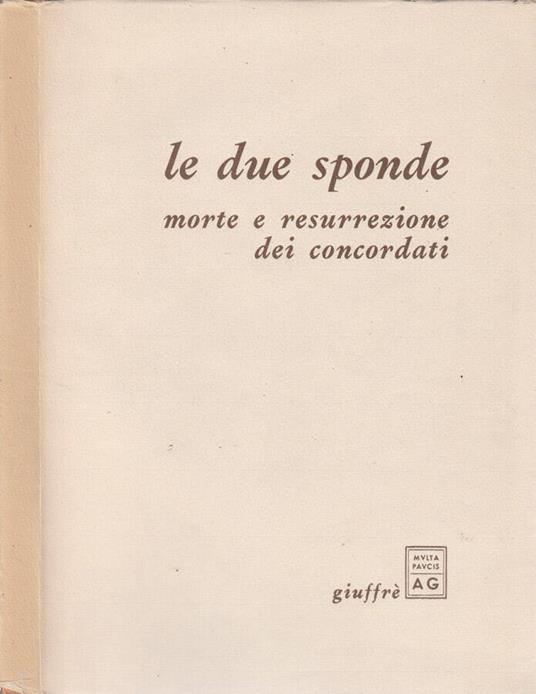 Le due sponde - copertina