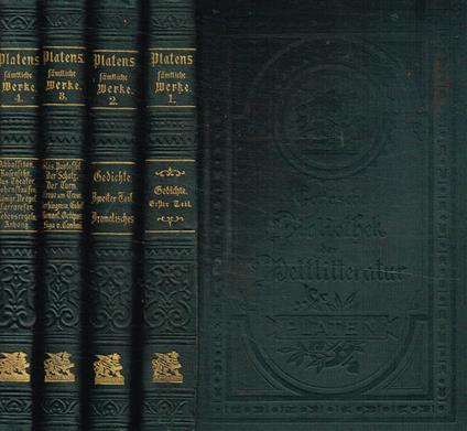 Samtliche werke in vier banden. 4voll - copertina