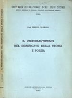 Il preromanticismo nel significato della storia e poesia