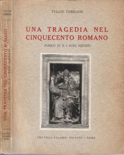 Una tragedia nel cinquecento romano - copertina