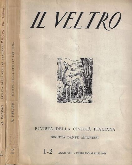 Il veltro anno 1964 n. 1-2, 4 - copertina