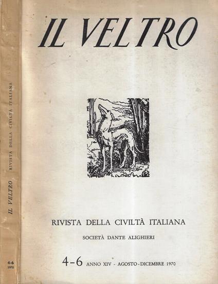 Il veltro anno 1970 n. 4-6 - copertina