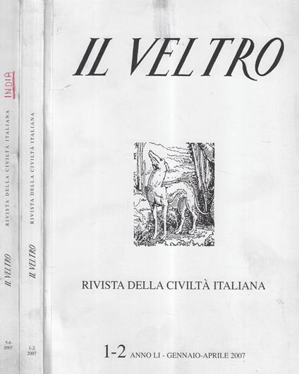 Il veltro anno 2007 n. 1-2, 5-6 - copertina