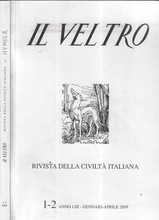 Il veltro anno 2009 n. 1-2 - copertina