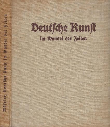 Deutsche Kunst im Wandel der Zeiten - copertina