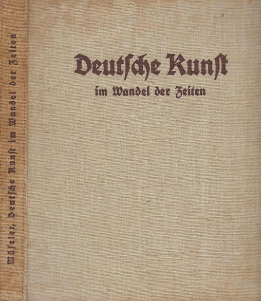 Deutsche Kunst im Wandel der Zeiten - copertina