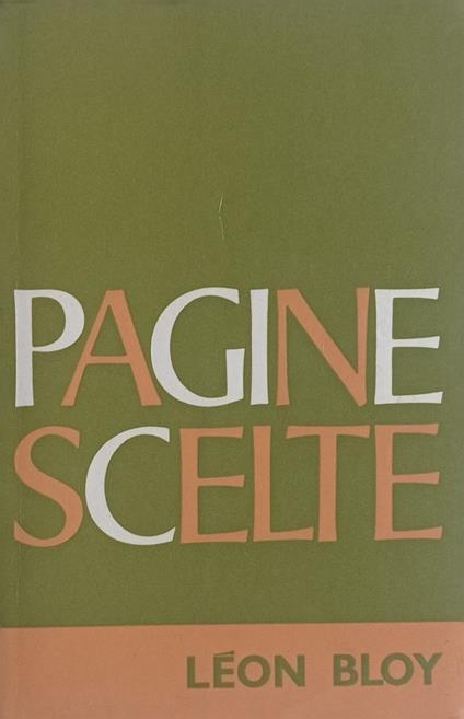 Pagine scelte - Léon Bloy - copertina