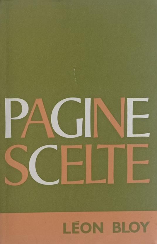 Pagine scelte - Léon Bloy - copertina