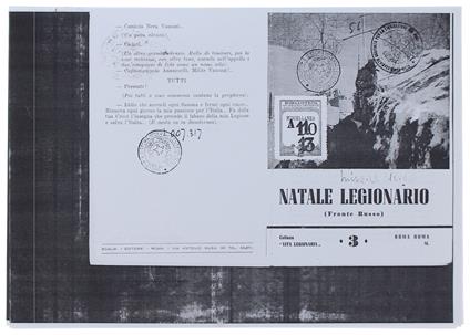 Natale Legionario (Fronte Russo) [Fotocopia] - Casella Alberto - Scalia Editore, Vita Legionaria N. 3, - 1942 - Alberto Cabella - copertina