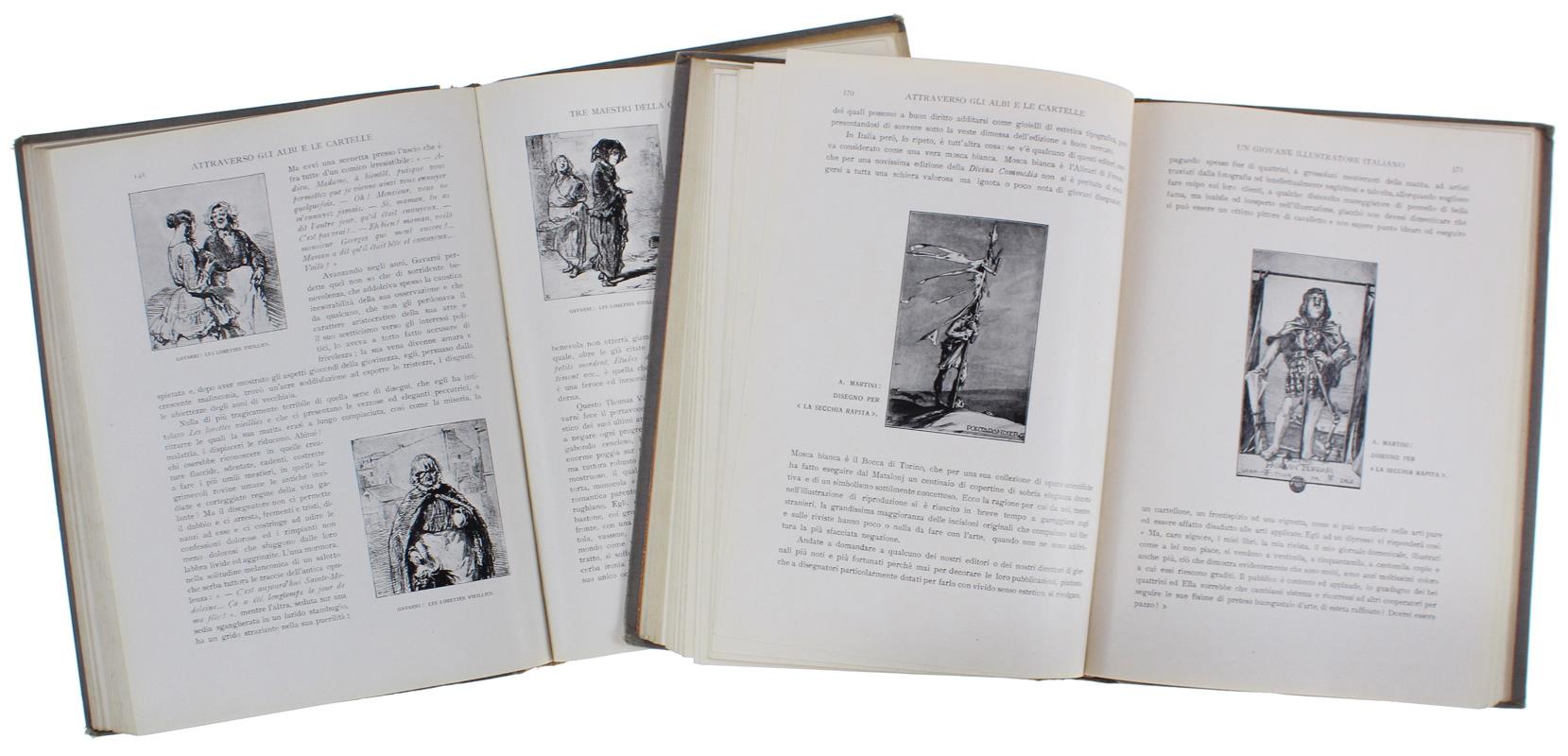 Attraverso Gli Albi E Le Cartelle. Sensazioni D'arte 1a, 2a, 3a, 4a Serie - Pica Vittorio