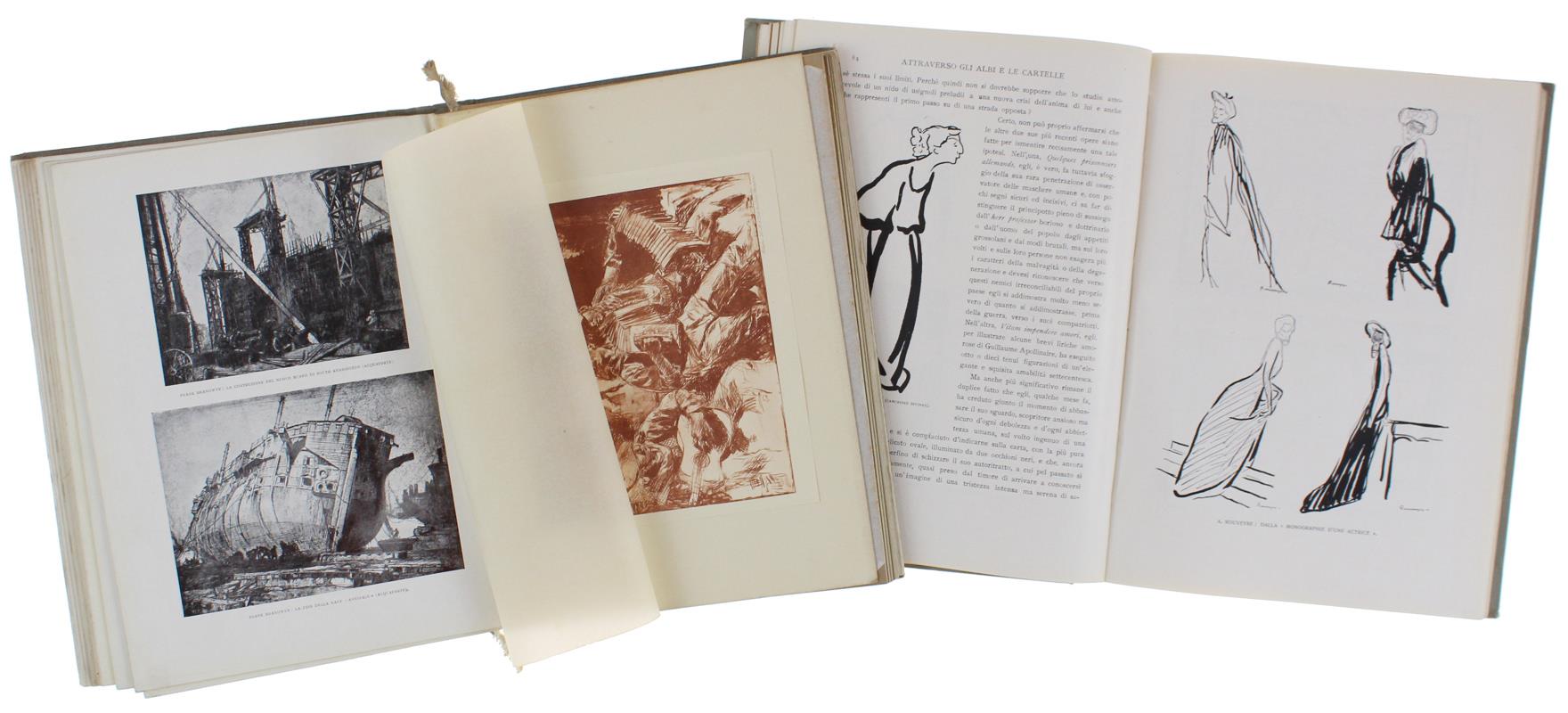 Attraverso Gli Albi E Le Cartelle. Sensazioni D'arte 1a, 2a, 3a, 4a Serie - Pica Vittorio