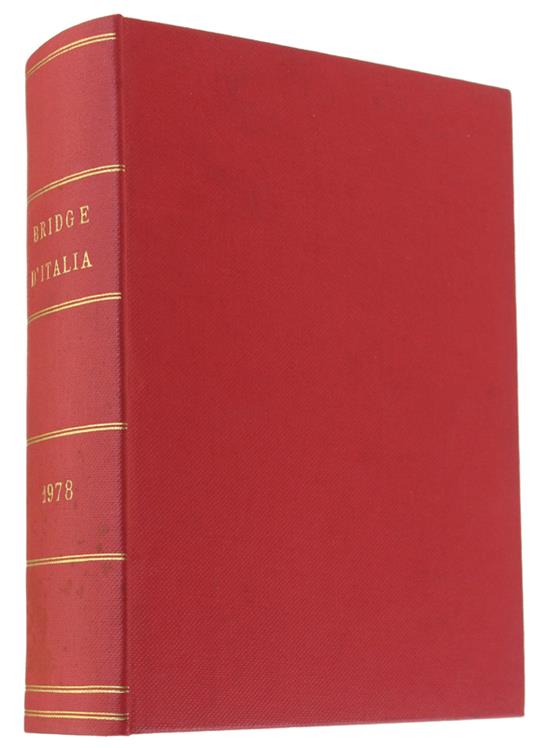 Bridge D'italia. Annata 1978 Completa. Rivista Mensile Della Federazione Italiana Bridge - copertina