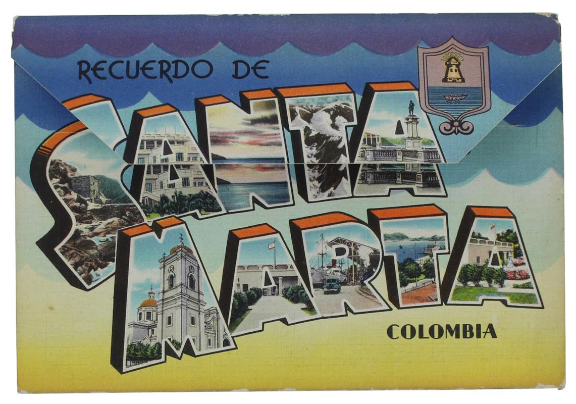 Recuerdo De Santa Marta - Colombia (Spagnish-English Edition) - No Date, Nearly - 1950