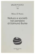 Natura E Società Nel Pensiero Di Edmund Burke