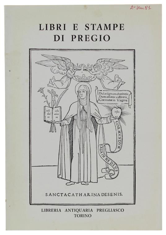 Libri E Stampe Di Pregio - Catalogo N. 45 - copertina